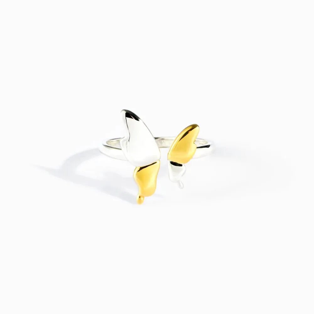 925 Sterling Silver Butterfly Ring