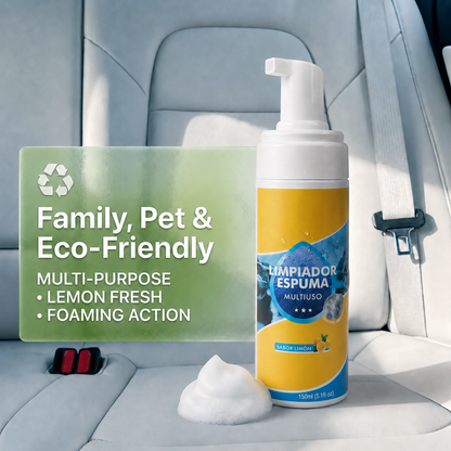 4-in-1 Multi-Enzyme Foam Spray Cleaner - Heavy Duty Deep Cleaning House & Car Detailing Products