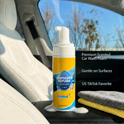 4-in-1 Multi-Enzyme Foam Spray Cleaner - Heavy Duty Deep Cleaning House & Car Detailing Products