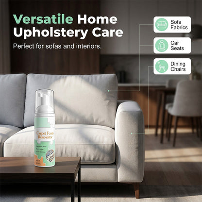 🔥Limited Time Promotion Buy 2 Get 1 Free🔥Waterless Carpet Foam Stain Remover with Towel