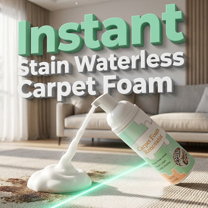 🔥Limited Time Promotion Buy 2 Get 1 Free🔥Waterless Carpet Foam Stain Remover with Towel